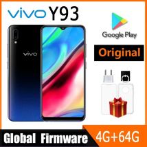 Smartfon VIVO Y93 Globalne oprogramowanie sprzętowe 4GB 64GB Octa core Android 8.1 6.2'' Aparat 13MP+2.0MP Face ID Telefon komórkowy Dual SIM Używany telefon