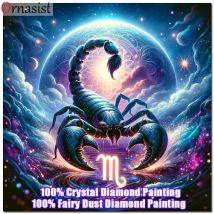 5d Diy Fee Staub Diamant Malerei Tier Delphin Kit voller Kristall Mosaik Stickerei Kunst Skorpion Home Decor Strass Bild