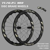 TUKUS Bluefin NEO Road Racing Laufradsatz Patent Design Aero Rennrad Rad Lochlose Felge Carbon Scheibenbremse Räder RATSCHE 36T HUB