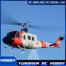 Yuxiang F07s Ferngesteuerter Hubschrauber Uh-1 Huey Bürstenloser Hubschrauber Modell GPS-Positionierung Rtf Automatische Rückkehr