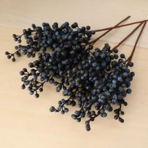 Schaum Künstliche Beeren Zweig Blume Gefälschte Schwarze Frucht Hochzeit Hause Tisch Party Decor Weihnachten Neujahr DIY Bouquet Zubehör
