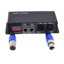DMX-Decoder RGB RGBW LED 3/4 Kanäle 8A/CH LED DMX512 Decoder für RGB, LED-DMX-Decoder DMX512-Controller DC12-24V