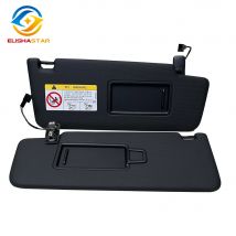 Innen Schwarz Sonnenblende Panel 5TD857551 5TD857552 Für VW Tiguan 2 MK2 Touran L Kodiaq 2017-2024 Sonnenschutz make-up Spiegel