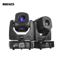 SHEHDS 4PCS 80W LED Moving Head 3 Facet Prisma DJ Projektor DMX 512 Fanciful Spot Licht Für disco Hochzeit Party Nachtclub Licht