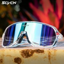 SCVCN klassische Fahrrad-Fahrradbrille, UV400, helle Fahrrad-Sonnenbrille, Outdoor-Sportbrille, MTB-Brille, Angeln, Okulare