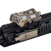 WADSN-puntero láser táctico NGAL potente, accesorios para pistola Airsotf de caza, punto rojo, verde, azul, linterna láser PEQ DBAL A2