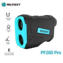 MiLESEEY PF280 Pro Golf telémetro láser 600M telescopio telémetro para caza con función de vibración, banda magnética