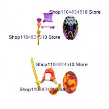 Anime Cartoon TV Ninja Toy Elemental Powers Masters Heat Wyldfyre Dorama Bricks Building Blocks for Kids Collect Birthday Gifts