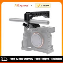 Jlwin af412 universelle Oberhand kamera Top Handgriff Aluminium legierung mit abnehmbarer 1/4-Zoll-Schraube für Kamera käfig Sport kamera