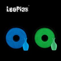 LeoPlas Glow in Dark TPU-Filament, flexibel, 1,75 mm, 1 kg, 95 A Shore-Härte für
