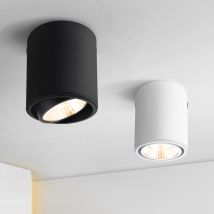Winkel 30 Grad 7 W 12 W COB LED Spot Licht Oberfläche Montiert Strahler Decken Lampe Aluminium LED Downlight für Innen Beleuchtung