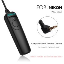 AODELAN RS-N12 Interruttore Remoto Cablato per Fotocamere Specifiche (ZR, Z5II, Z50II); con Connettore Remoto Nikon da 3,5 mm, Sostituisce il Nikon MC-DC3
