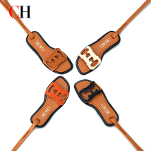 Light Luxury Brand High-quality Leather Women's Bag Pendant New Creative Shoe Type Design 2025 New Accessories For Women's Bag