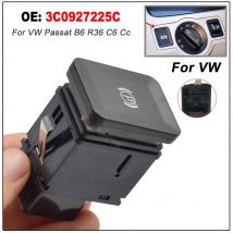 3C0927225C Für Passat B6 Handbremse Taste Schalter Auto Parkplatz Bremse Schalter 3C0927225B Für VW Passat B6 R36 C6 Cc
