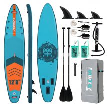 FunWater Deska SUP Duży Rozmiar 385×85×15CM Dmuchana Deska do Wiosłowania Surfing Surf Sup Antypoślizgowa Deska do Wiosłowania