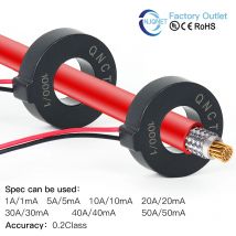 Mikropräzisions-Stromwandler CT QNCT18L 1000/1 50A/50mA 40A/40mA 2000/1 50A 25mA 100A 50mA AC Stromwandler Fabrik