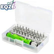 Set di cacciaviti multifunzione 32 in 1 con 30 punte per cacciavite magnetico Torx Phillips Mini strumento di riparazione per telefono, orologio, PC