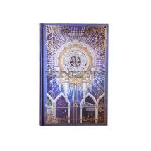 Magic Castle Vintage Buntes, leeres Milch-Notizbuch, Tagebuch, Illustration, Tagebücher, Folienprägung, Einband, persönliches Tagebuch, 128 Seiten