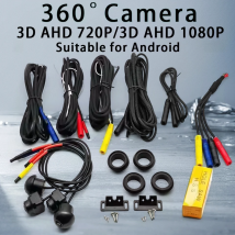 Samochód 360 °   kamera panoramiczna do ekranu multimedialnego Android, system multimedialny Android z funkcją 360APP