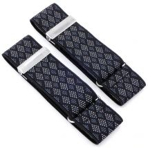 3.5cm Elasticated Unisex Armbands Sleeve Garter Adjustable Gift Shirt Sleeve Holders Cufflinks Business Wedding Groom Accessorie