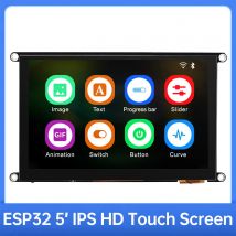 ESP32-S3 4,3-Zoll-5-Zoll-IPS 480*272 LCD-Anzeigemodul kapazitiver Touchscreen mit WIFI und Bluetooth-Entwicklungsplatine