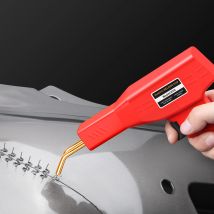 MicroData Torcia per riparazione paraurti auto Saldatore di plastica Cucitrice di calore Kit di riparazione paraurti Saldatore per riparazione plastica con chiodi da 200 pezzi