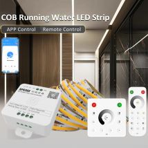 Ws2811 Cob Horse Running LED-Streifen 24V 120leds/m Banlanx App-Steuerung 10m 15m 20m sequentieller Wasserfluss LED-Leuchten für die Raum dekoration