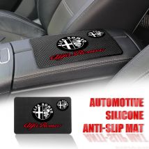 1Pcs Silicone Car Dashboard Non-Slip Mat Phone Holder Anti-skid Pad For Alfa Romeo 156 164 166 Stelvio Giulietta MiTo Giulia GT
