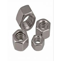 BSW Thread Hex Nuts 1/2"-12 1/8"-40 3/16"-24 5/32"-32 UK Standard Hexagon Nuts 304 Stainless Steel