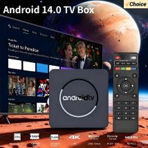 Q3 Android 14 TV Box 8K Set Top Box Allwinner H3 HD 4K 2,4G Wifi 4GB 64GB Smart Streaming Media Player Google Play Youtube