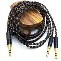 Cavo HE400SE a 8 nuclei Spina da 3,5/2,5/4,4 mm a 2 x spina da 3,5 mm per Hifiman SUNDARA Ananda HE400SE Denon AH-D600 SONY MDR Z1R...
