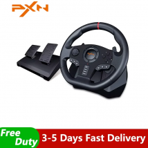 Kierownica do gier PXN V900 Volante PC Racing Wheel 270 ° /900 °   Pedały do PC Windows/PS3/PS4/Switch/Xbox One/Xbox Series X/S