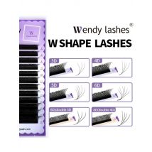 Wendy Lashes W Shape Bloom 3D/4D/5D/6D/8D Premade Volume YY Shape Fake Eyelashes Makeup Supplies High Quality Natural Cílios YY