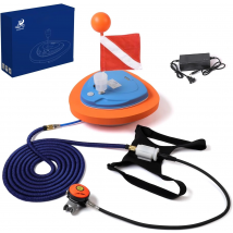 TUDIVING-Ventilatore per immersioni subacquee, serbatoio per immersioni subacquee ricaricabile portatile impermeabile con regolatore di respirazione, attrezzatura per immersioni subacquee