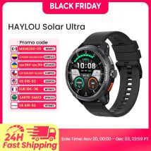 HAYLOU Solar Ultra GPS Smartwatch Display AMOLED da 1,6 pollici 5ATM Impermeabile GPS integrato Chiamate telefoniche Bluetooth Orologio sportivo intelligente