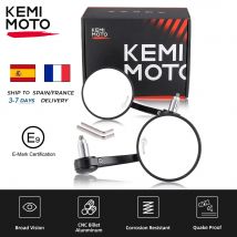 Motorrad Bar End Spiegel Universal Rückspiegel CNC Aluminium 7/8 "22mm Für KAWASAKI NINJA 400 Z650