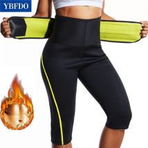 YBFDO Sweat Sauna Hose Neoprenanzug Schwitzen Shaper Fatburner Korsett Body Shaper Schlankheitshose Taillentrainer Shapewear