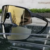 mit 3-Linsen Herren Radfahren Sonnenbrille TR90 Outdoor Sport Fahrrad Brille Rennrad Brillen Berg Geschwindigkeit Reiten