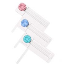 4-in-1 Papiers ch neider Multifunktion messer gebogen/gerade Fotos machen Schiebe schneidwerk zeug liefert Handbuch Büro 13934k