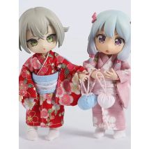 NEW Ob11 Doll Clothes Ob11 Kimono Yukata Set for 1/12bjd Costume Clothes, Obitsu 11, GSC Clay, Molly Doll Clothing Accessories