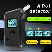 Mini Atem Alkohol Detektor Polizei Alkoholtester Tragbare LCD Digital Alkohol Diagnose Werkzeug Verhindern Betrunkenes Fahren