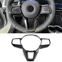 Für BMW X1 iX1 U11 X2 iX2 28i 2024 2025 Carbon Faser Auto Innen Lenkrad Schalter Abdeckung rahmen Zierleisten Zubehör
