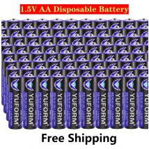 Batteria a secco usa e getta AA da 1,5 V per giocattolo leggero a LED Fotocamera Mp3 Flash Razor Lettore CD Tastiera mouse wireless