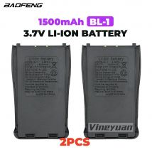 2PCS BAOFENG BF888S BL-1 1500mAh 3,7 V Li-Ion BatterieFür Baofeng BF-888S BF-777S BF-666S Retevis H777 Zwei-weg Radio Batterie