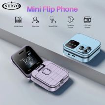 SERVO I16 Pro MIni Fold Handy 2G GSM Dual SIM Karte Speed Dial Video Player Magic Voice 3,5mm Jack FM Kleines Flip Handy