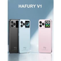 [Versand aus Spanien, 3-8 Tage Lieferzeit] Cubot Hafury V1, Smartphone Android, 16GB RAM(8GB 8GB), 256GB ROM, Dual-Screen, 64-Megapixel-Kamera, NFC, globale Version, Dual 4G-Telefon