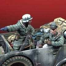 1/35 Weltkrieg II Soldaten, Harz Modell Figur Soldat, wwii militärische Themen, unmontiert und unbemalt Kit