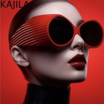 Round Steampunk Sunglasses Women Men 2026 New Fashion Oversized Punk Sun Glasses For Ladies Vintage Eyewear Shades UV400 Goggle