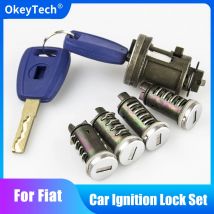 OkeyTech Auto Zündschloss Set Für Fiat Ducato Peugeot Citroen SIP22 Klinge Auto Schlüssel Tür