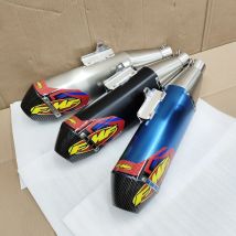 Length 490mm Inlet 51mm Motorcycle Exhaust Pipe Muffler FMF 4T Universal Slip-on with DB Killer